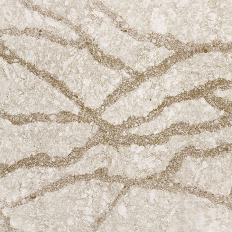 Beaumont™: Warm Cream and Beige Swirls with Gold Accents - Kitchen Countertop