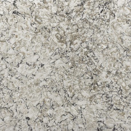 Bellingham™: Dark Gray and Black Swirls on Cream and Gray Canvas - Kitchen Countertop