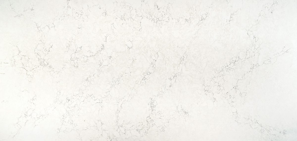 Dovestone™: Tranquil Creamy Parchment with Dove-Gray and Khaki Veins - Kitchen Countertop
