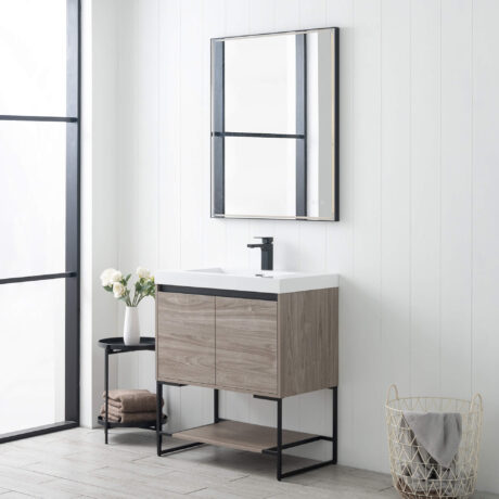 Porto 30″ Combo: Vanity with Acrylic Sink